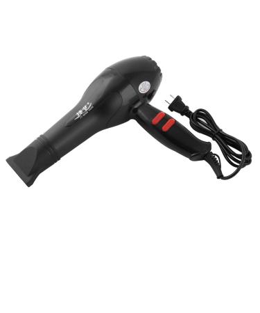 Ruilogod Household Hairstyle Beauty Tool Ion Design Hair Blow Dryer US Plug Red 220V Black