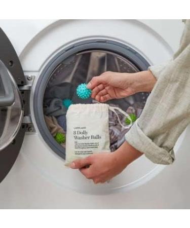 Lakeland 8 Dolly Washing Balls - Reduce Detergent Usage by 50% with Extra Cleaning Power Spikes - Buy Online on SooperMarket.com