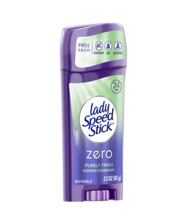 Lady Speed Stick Zero Deodorant Stick - Purely Fresh 2.3oz / 65g - Buy Online on SooperMarket.com