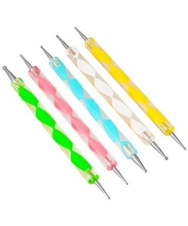 COMIART Ball Stylus Dotting Tool Set for Clay Sculpting & Nail Art - Embossing Pattern Included - Buy Online on SooperMarket.com