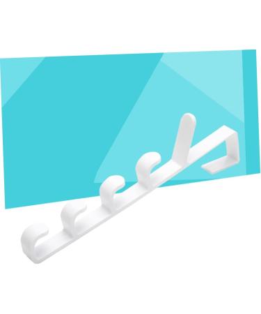 Cabilock 4 Pcs Towel Hooks Hanging Rack Multifunction Door Hanger 2pcsx2pcs Whitex2pcs - Buy Online on SooperMarket.com