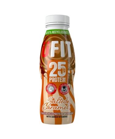 UFIT Protein Milkshake - 25g Protein 10x330ml (Salted Caramel)