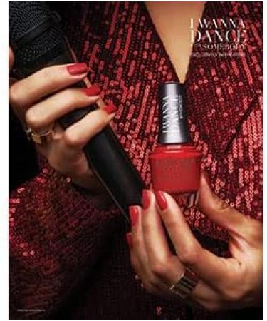 Morgan Taylor Nail Lacquer I Wanna Dance With Somebody Collection (Blazing Up The Charts) Red Nail Polish Finger Nail Polish 5 ounce - Buy Online on SooperMarket.com
