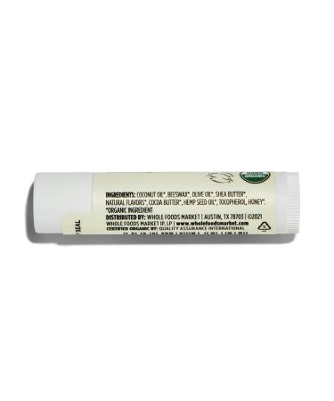 Buy Organic Vanilla Honey Lip Balm - Whole Foods Market | 0.15 oz | International Shipping Available - Buy Online on SooperMarket.com