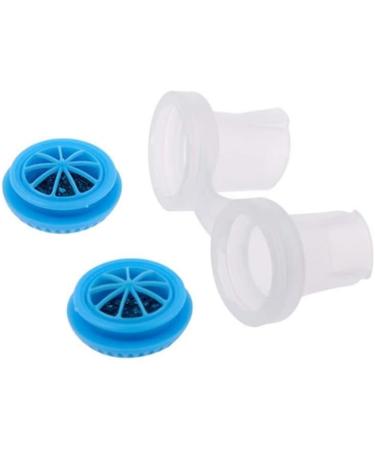 Amawa 2Pcs Mini Silicone Anti-Snoring Device - Blue | Stop Snoring and Improve Sleep Quality - Buy Online on SooperMarket.com