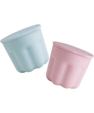 minkissy 10 Sets Pp Washing Bowl Silicone Rinsing Bowl Brush Cleaning Tool Make Brush Cleaning Bowl Cosmetic Scrubber Mat Brush Clean Bowl Cleaner Silica Gel Makeup Brush - Buy Online on SooperMarket.com