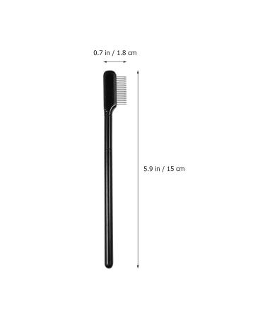 Didiseaon 8 Sets Eyelash Comb & Brow Brush - Eyelash Wands Mascara & Eyebrow Trimming Tool with Stylish Bag | Perfect for Makeup Lovers - Buy Online on SooperMarket.com