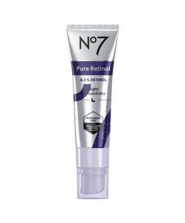 No7 Pure Retinol (0.3% Retinol) Night Concentrate 30ml (pack of 1) - Fragrance Free
