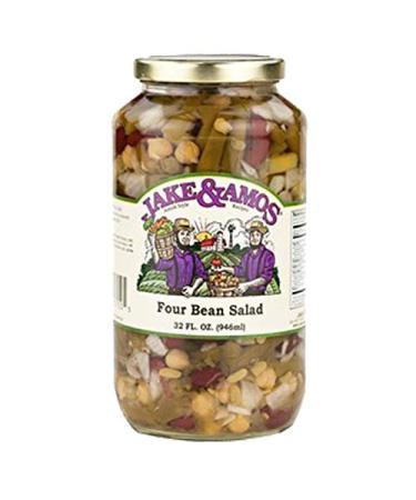 Jake & Amos Four Bean Salad 32oz jar