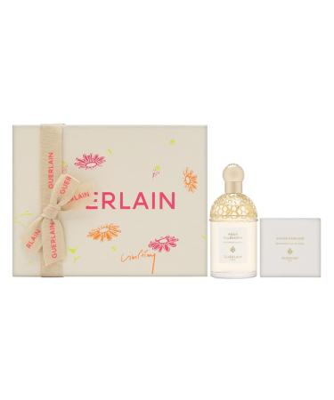 Aqua Allegoria Mandarine Basilic by Guerlain for Women 2 Piece Set Includes: 4.2 oz Eau de Toilette Spray + 3.5 oz Sapoceti Perfumed Soap Calabrian Bergamot