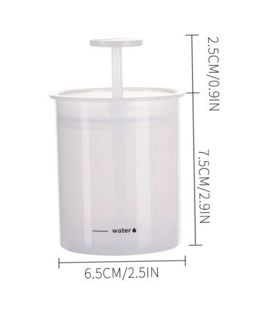 Buy Face Cleanser Foamer - Makeup Wash Bubble Maker Cup | Travel-Friendly Rich Foam Maker - White Tumbler - Buy Online on SooperMarket.com