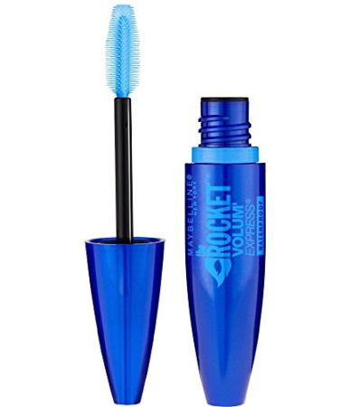 Maybelline New York Volume' Express The Rocket Waterproof Mascara  Very Black  0.3 Fluid Ounce Very Black 1