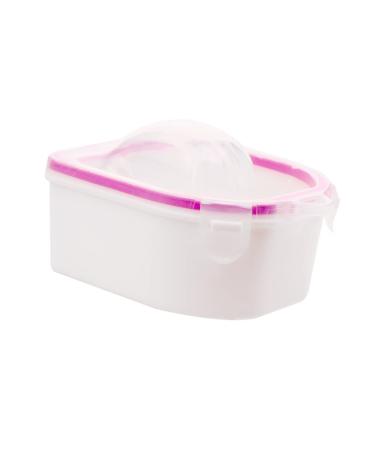 minkissy Tratamiento Para U as Nail Art Tool Nail Stuff Tools Nails Gel Polish Remover Bowl Nails Soaking Remover Bowl Manicure Bowl Soak Nail Soak Bowl Double Layer Manicure Tools