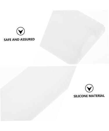 STOBOK Handmade Soap Sandwich Soap Making Supplies Stencils for Crafts Rubber Tube Mould Cakesicles Mold Silicone Molds Clear Silicone Tube Mold White Manual Silica Gel Accessories White 32.2X6.2cm - Buy Online on SooperMarket.com