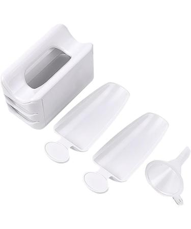 Dajidafu Nail Dip Container Nails Art Dipping Powder Holder Glitters Rhinestones Powders Storage Box Manicure Pedicure Accessory - Buy Online on SooperMarket.com
