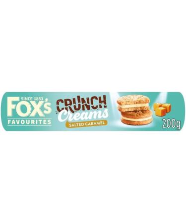 Biscuit Cream Bundle With Fox's Ginger Crunch Creams Biscuits 200g Golden Crunch Creams Biscuits 200g and Salted Caramel Crunch Creams Biscuits 200g (3 Pack) - Buy Online on SooperMarket.com