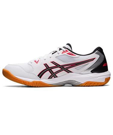 ASICS Men's Gel-Rocket 10 Court Shoes 10.5 White/Classic Red