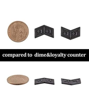 40 Silver Metal Counters Tokens for MTG Card Game - Premium Quality Accessories - Buy Online on SooperMarket.com