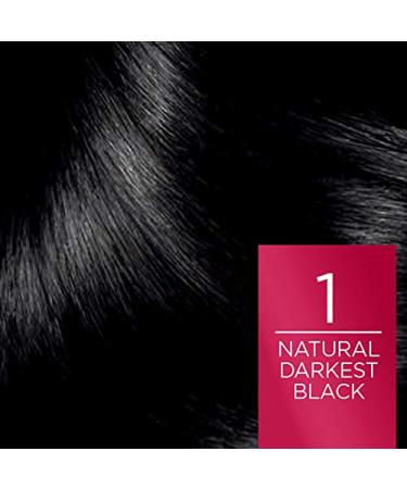 L'oreal Excellence 1.01 Blackest Black - Pack of 3 (250g Each) | Dark Black Hair Color - International Shipping Available - Buy Online on SooperMarket.com