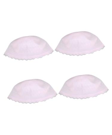 FRCOLOR 4pcs Silicone Highlighter Cap Dyeing Color Cap Hair Caps Silicone Hair Coloring Hat Reusable Highlight Caps Highlighting Hat Hair Dye Cap Balance Pink Hair Care Product