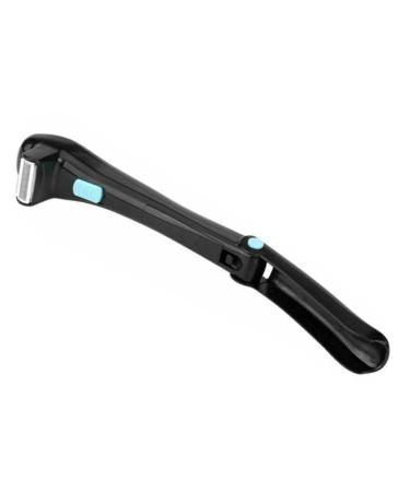 iFCOW Back Shaver for Men Mens Foldable Electric Do-it-Yourself Long Handle Back Hair Shaver for Men Shaving Groomer Trimmer