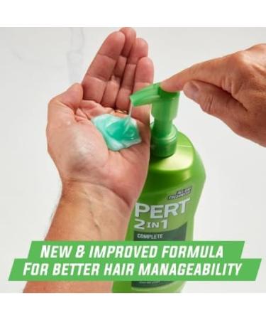 Buy P e r t 2-in-1 Complete Clean Shampoo & Conditioner for All Hair Types - 33.8 fl oz | International Shipping Available - Buy Online on SooperMarket.com