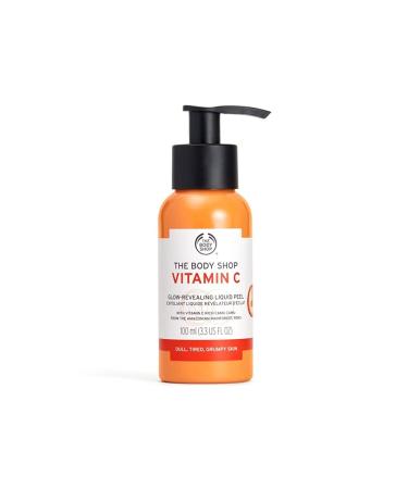 THE BODY SHOP Vitamin C Glow Revealing Liquid Peel FOR DULL SKIN REMOVES IMPURITIE (100 ML LIQUID)
