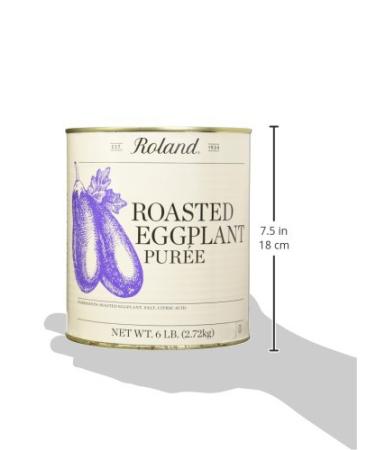 Roland Foods Roasted Eggplant Puree - Specialty Imported Food - 6 lb Can - Buy Online on SooperMarket.com