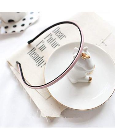 Cute Leather Covered Glitter Hair Loop Headband for Women & Girls - Buy Online on SooperMarket.com