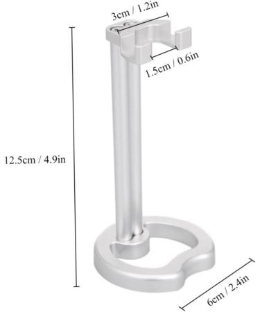 Housoutil CD Cleaner Shaving Brush Stand | Men's Shaving Brush Holder & Beard Remover | Electric Shaver & Razor Tool Holder for Men - Buy Online on SooperMarket.com