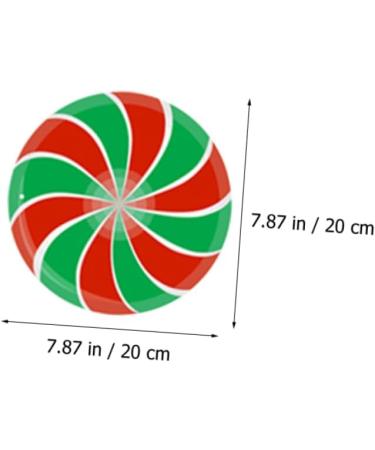 PRETYZOOM 24 Sheets Christmas Candy Decorations Ribbons Xmas Candies Xmas Ornaments Window Decorative Stickers - Buy Online on SooperMarket.com