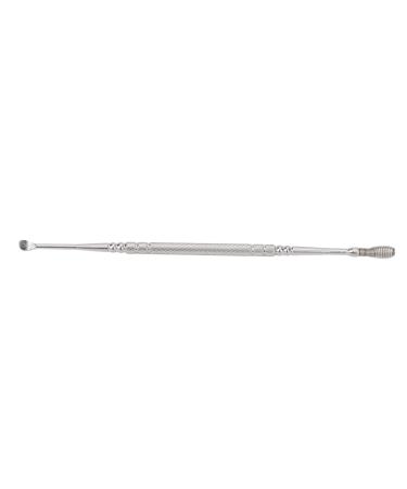 Ear Spoon Glossy Rounded Convenient Practical Metal Ear Spoon Relieve Itching for Home(Silver)