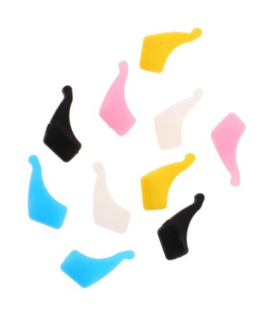 predolo Comfortable Silica Gel Ear Grip Hook 5 Pairs for Adult Glasses