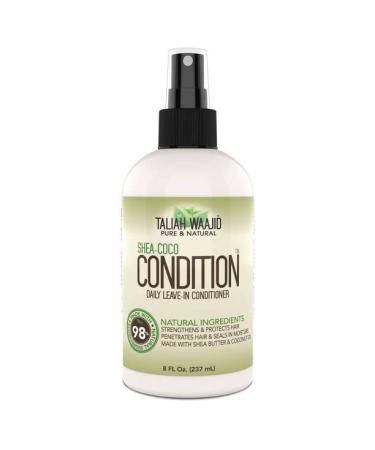 Taliah Waajid Shea Coco Daily Leave In Conditioner 8oz - Hydrating Hair Care - Buy Online on SooperMarket.com