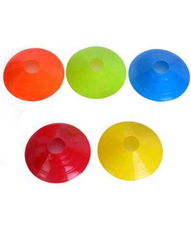 YOQXHY Soccer Cones (50 Pcs) - Agility Training Cones with Carry Bag for Kids Football Basketball Drills - Field Markers in 5 Colors - Buy Online on SooperMarket.com