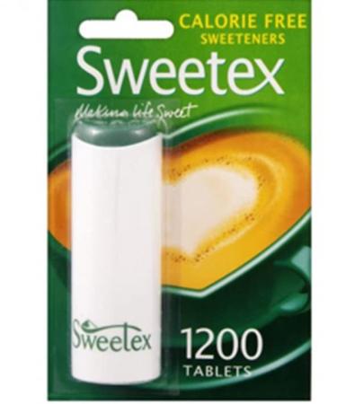 Sweetex: Calorie Free Sweeteners 1200 Tablets Suitable For Diabetics Gift Sold By Kidzbuzz