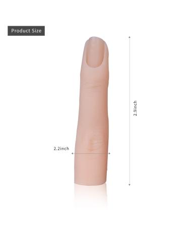 Silicone Nail Training Fingers Set for Perfect Acrylic Nails - 3 Pieces - Buy Online on SooperMarket.com