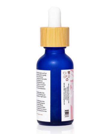 Natural Fruit Peel Face Serum - Reduce Age & Sun Spots | Vitamin C & AHA | 1oz Handmade Organic Skincare - Buy Online on SooperMarket.com