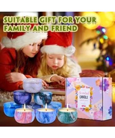 Buy Aottom Fragrance Candles Gift Set - Natural Soy Wax Aroma Candles for Christmas - 9 x 75g Aromatherapy Tealights for Women - Buy Online on SooperMarket.com