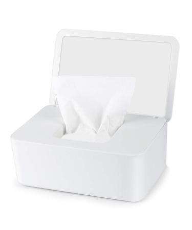 O-kinee wet breeder box damp toilet paper box wet wing box white wet wipes box baby wet wipes Storage box plastic wet wipes donor with lid for home and office