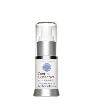 CONTROL CORRECTIVE Growth Factor Treatment Cream 0.5 Oz - An Elegant Facial Cream For Calming Down Skin After Peels Microdermabrasion Or Retinol Usage Diminishes Visible Scars Soothes Irritation