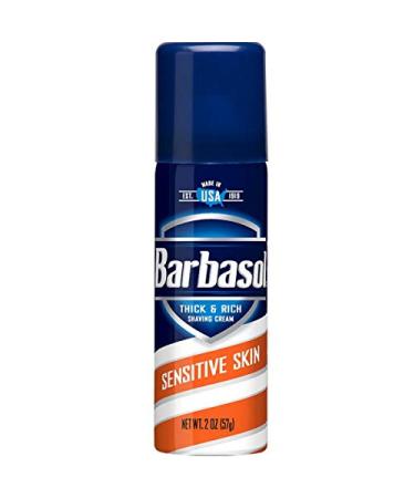 Barbasol Shaving Cream Sensitive Skin (Pack of 4)
