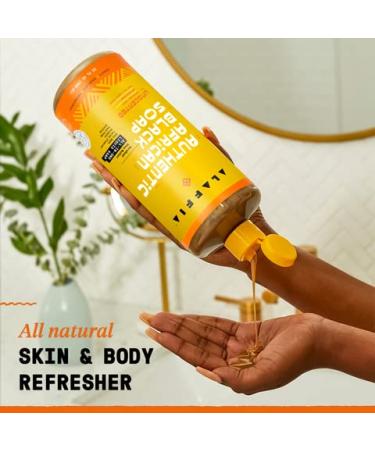 Alaffia Skin Care African Black Soap - 32 Fl Oz All-in-One Liquid Soap for Face, Body, Hair, and Shaving - Shea Butter Moisturizing Formula for Sensitive Skin - Unscented - Buy Online on SooperMarket.com