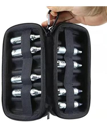 Maoershan 12g CO2 Cartridge Holder Case for Air Rifle & Pistol - Fits Crosman, Umarex, Daisy, Leland - Airsoft Pellet Gun Refill Accessories - Buy Online on SooperMarket.com
