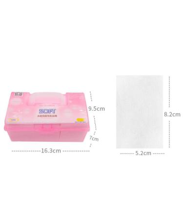 500pcs White Simply Soft Square Makeup Pads - Absorbent Disposable Non-Woven Cosmetic Wipes for Facial & Nail Polish Removal - Buy Online on SooperMarket.com