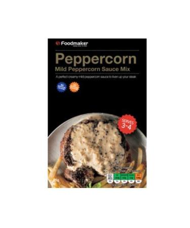 Foodmaker Peppercorn Sauce - 12 x 25g Packs (serves 3-4 per pack)