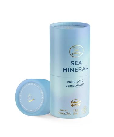 Honestly pHresh Natural Biodegradable Paper Twist Up Prebiotic Deodorant Sea Mineral 1.8 Oz Baking Soda & Aluminum Free Safe for Sensitive Skin 24 Hour Odor Protection