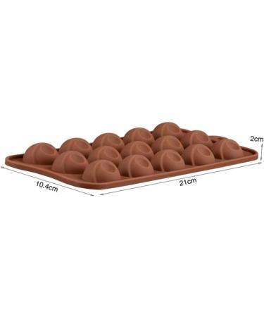 OUNONA 3pcs 15 Cake Mold Baking Molds Molder Cake Stencils Baking Pan Silicone Mold De para Gelatinas Ice Cube Molds Chocolate Mold Jelly mediumx3pcs Coffeex3pcs - Buy Online on SooperMarket.com
