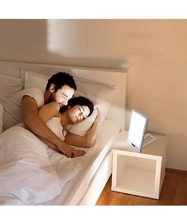 ONOTEC Light Therapy Lamp Natural Sun Lamp UV-Free 12000 Lux LED Bright Therapy Light Touch Control Timer Function with 4 Adjustable Brightness Level & Standing Bracket for Home - Buy Online on SooperMarket.com