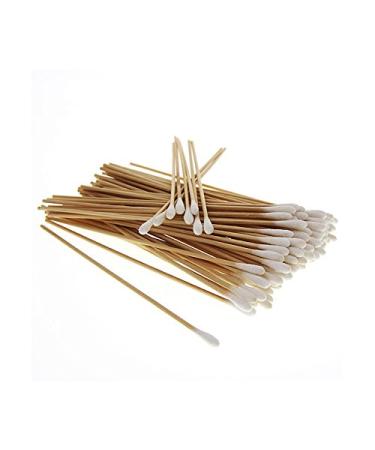 100x 23 cm (large) cotton swabs Kosmetex cotton swabs wooden stick with cotton head 100x 23 cm